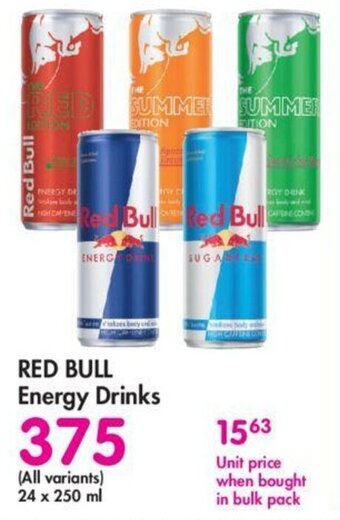 Makro RED BULL Energy Drinks offer