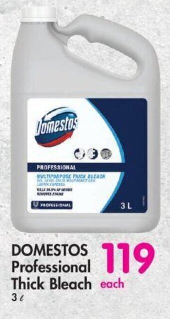 Makro DOMESTOS Professional Thick Bleach 3L offer