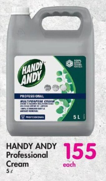 Makro HANDY ANDY Professional Cream 5L offer