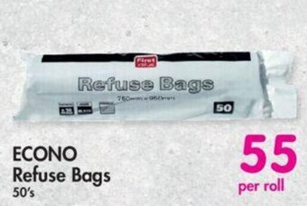 Makro ECONO Refuse Bags 50's offer