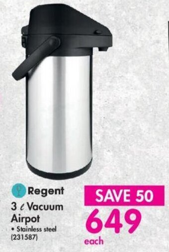 Makro Regent 3 L Vacuum Airpot offer