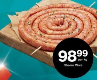Checkers Cheese Wors offer