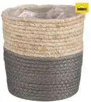 Builders Warehouse Rachel Basket RND H16XD16CM Grey offer