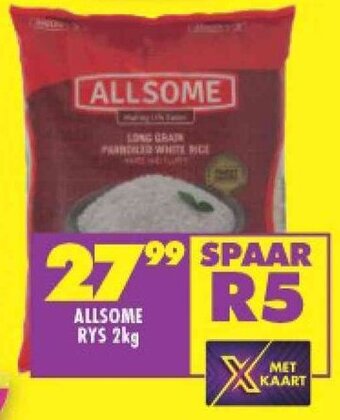Shoprite ALLSOME RYS 2kg offer