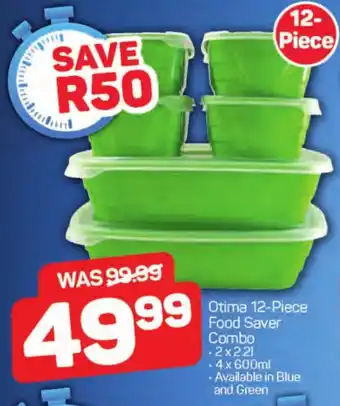 Pick n Pay Hypermarket Otima 12-Piece Food Saver Combo offer