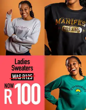 JAM Clothing Ladies sweater offer