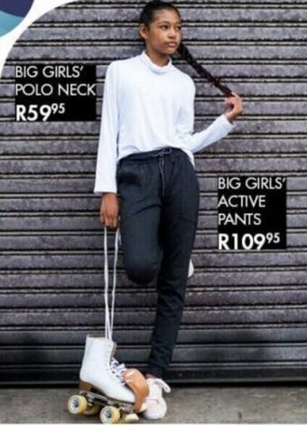 BIG GIRLS' POLO NECK