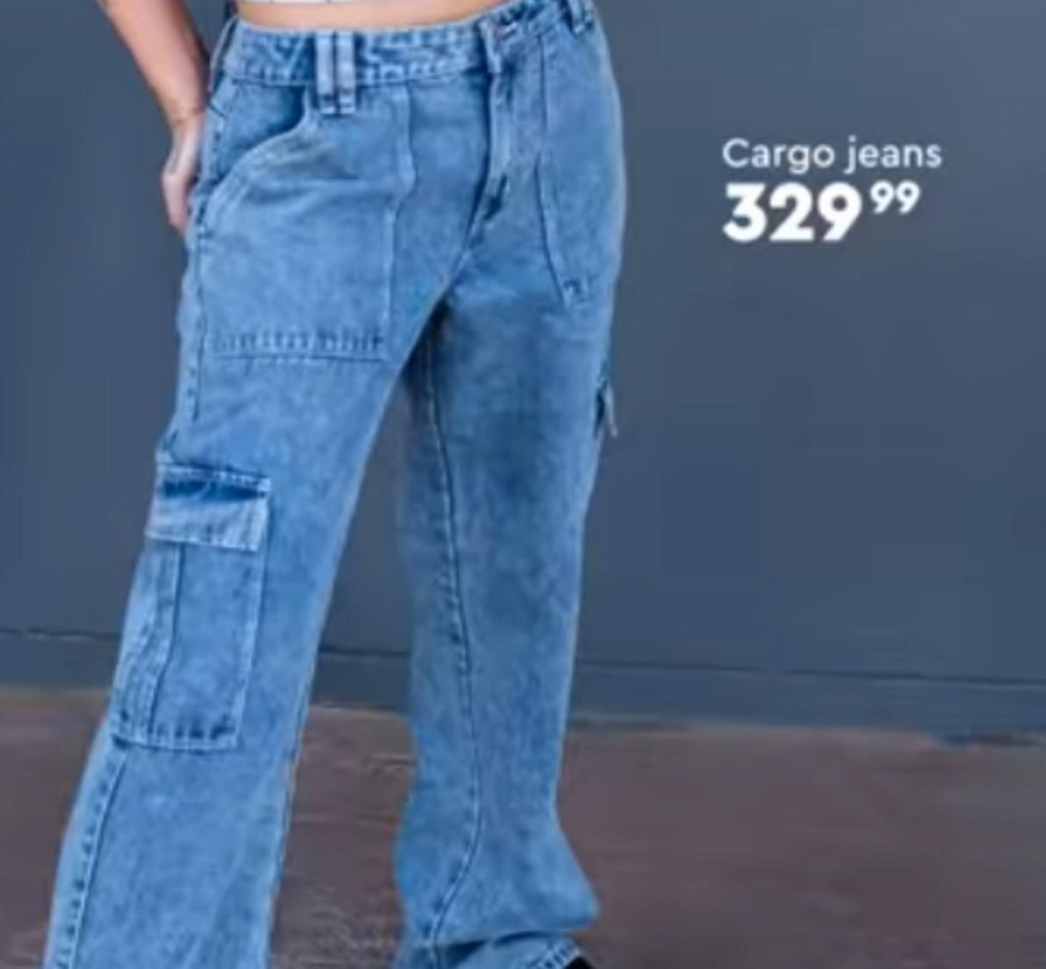 Cargo jeans offer at Edgars