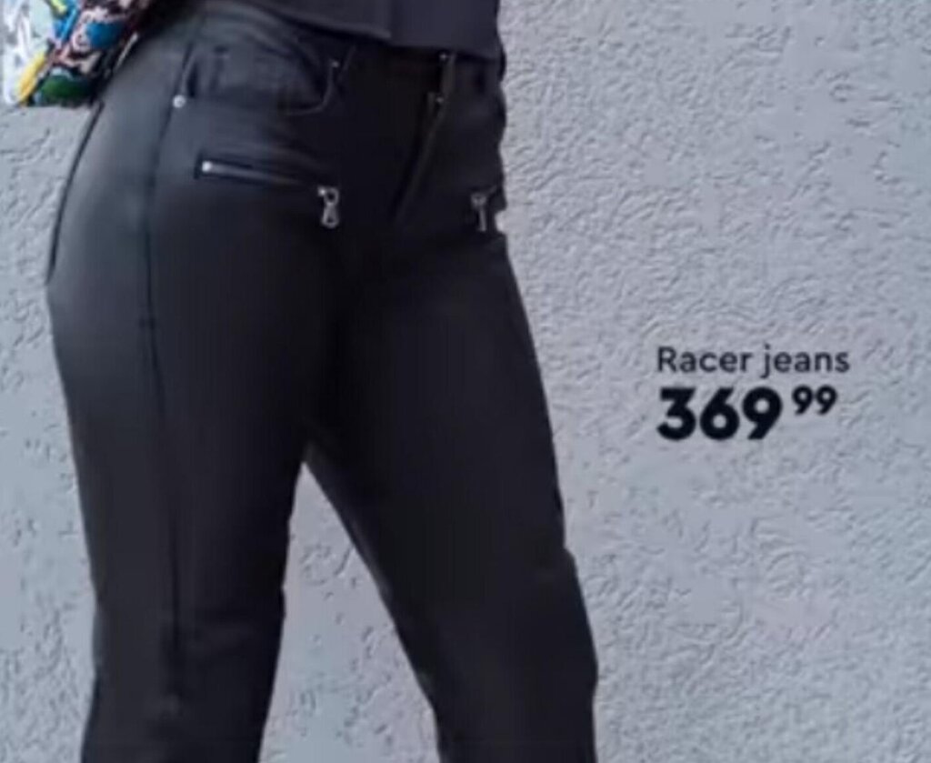 Racer jeans offer at Edgars