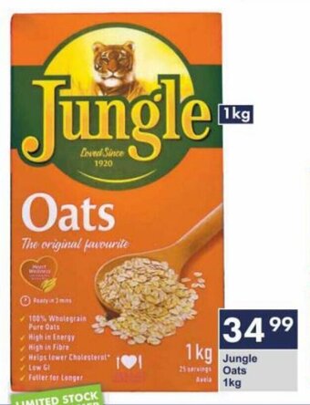 President Hyper Jungle Oats 1kg offer