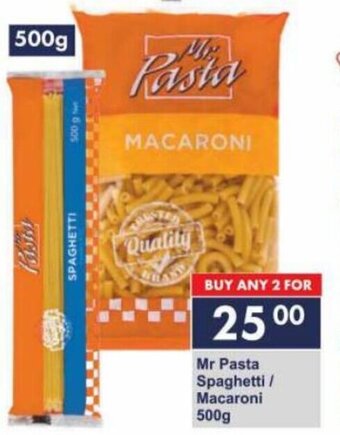 Mr Pasta Spaghetti / Macaroni 500g