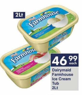 Dairymaid Farmhouse Ice Cream Tub 2Lt