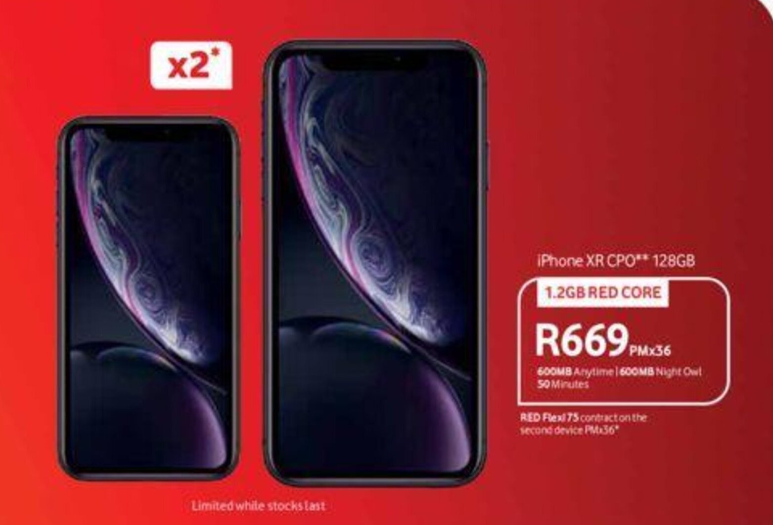 IPhone XR CPO** 128GB offer at Makro
