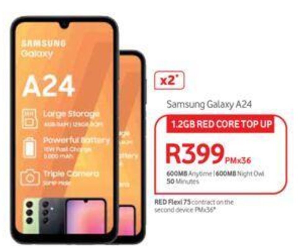 Samsung Galaxy A24 offer at Makro