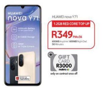 Makro HUAWEI nova Y71 offer