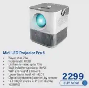 Incredible Connection Mini LED Projector Pro 6 offer