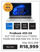 First Shop Hp probook 450 g9 offer