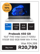 First Shop Hp probook 450 g9 offer