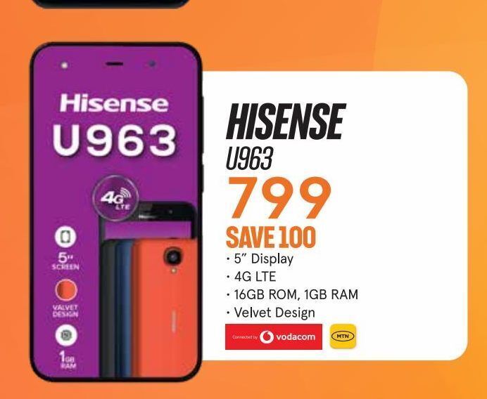 Hisense u963 offer at Jet