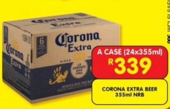 Shoprite CORONA EXTRA BEER 355ml NRB offer