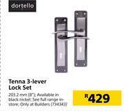 Builders Warehouse Dortello tenna 3-lever lock set offer