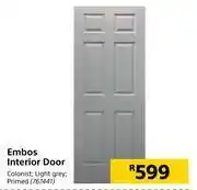 Embos interior door