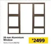 Builders Warehouse 28mmaluminium window 1.8m x 1.5m offer