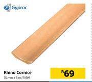 Builders Warehouse Gyproc rhino cornice 75mm x 3m offer