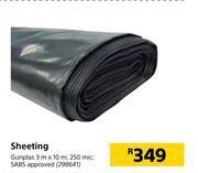 Sheeting