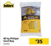 Builders 40kg philippi sand bag