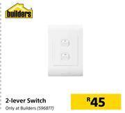 Builders 2-lever switch