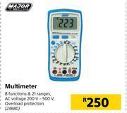 Major tech multimeter