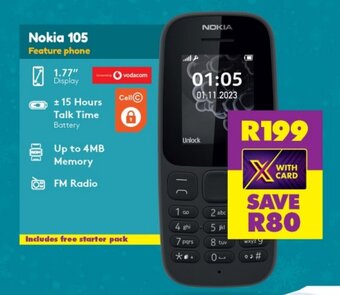 Shoprite Nokia 105 Feature phone offer