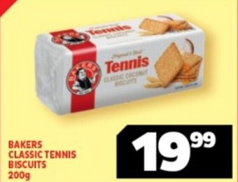 Usave BAKERS CLASSIC TENNIS BISCUITS 200g offer