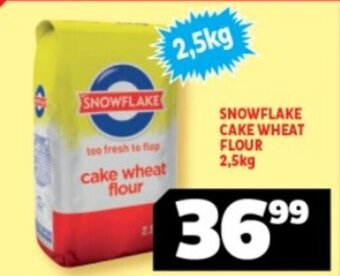 Usave SNOWFLAKE CAKE WHEAT FLOUR 2,5kg offer