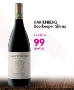 Makro HARTENBERG Doorkeeper Shiraz offer