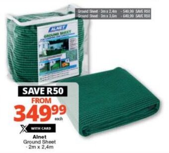 Alnet Ground Sheet -2m x 2,4m