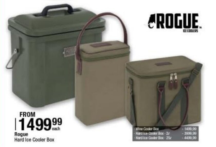 Rogue Hard Ice Cooler Box offer at Checkers
