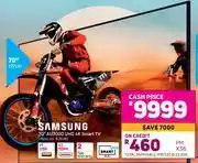 Game Samsung 70(177cm) au7000 uhd 4k smart tv offer