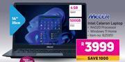 Game Mecer intel celeron laptop offer