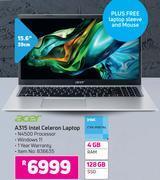 Game Acer a315 intel celeron laptop offer