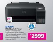 Game Epson l1250 ecotank printer offer