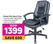 Game Parker mid back chair offer