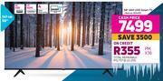 Game Hisense 58 a6h uhd smart tv offer