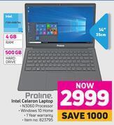 Game Proline intel celeron laptop offer