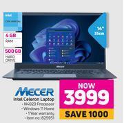 Game Mecer intel celeron laptop offer