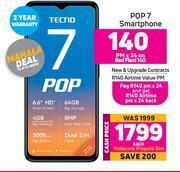 Game Tecno pop 7 smartphone-each offer