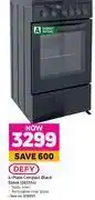 Game Defy 4 plate compact black stove dss554 offer