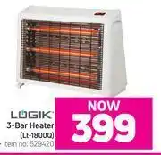 Game Logik 3 bar heater lt-1800q offer