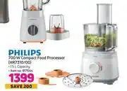 Game Philips 700w compact food processor hr7310/00 offer